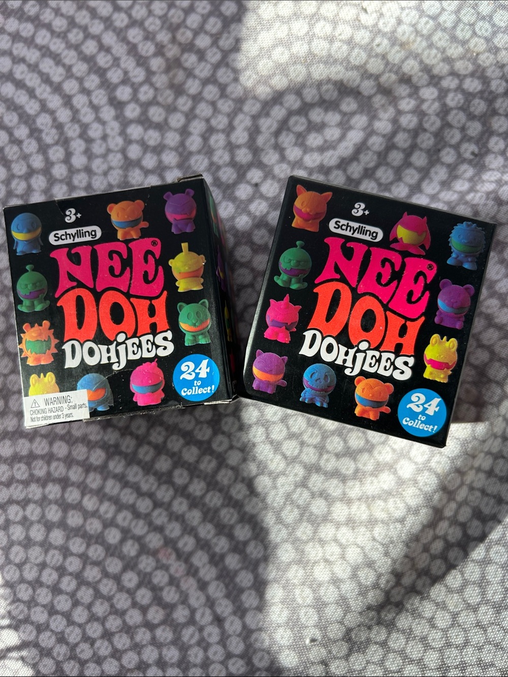 BUNDLE- 2 NEEDOH Dohjees Collectible Kids Toy - Multicolor MYSTERY SQUISH